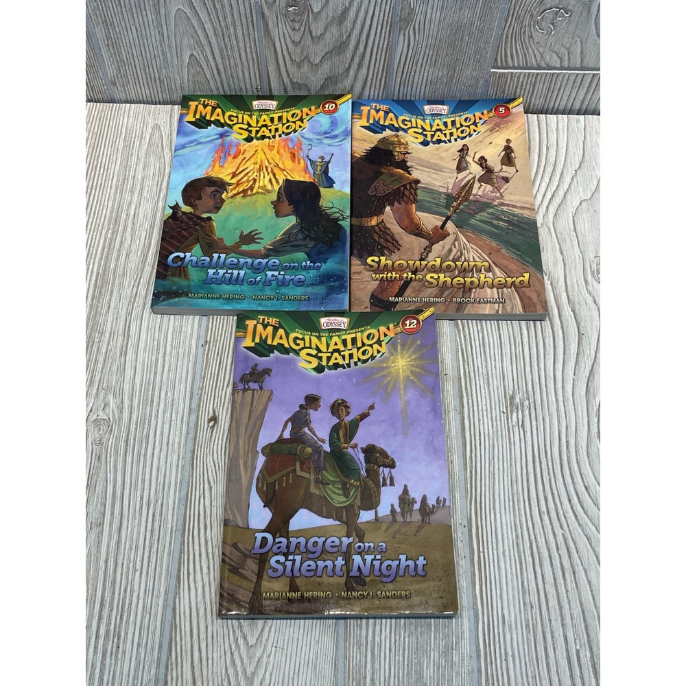 The Imagination Station Books 5 10 12 Adventures in Odyssey Focus on the Family